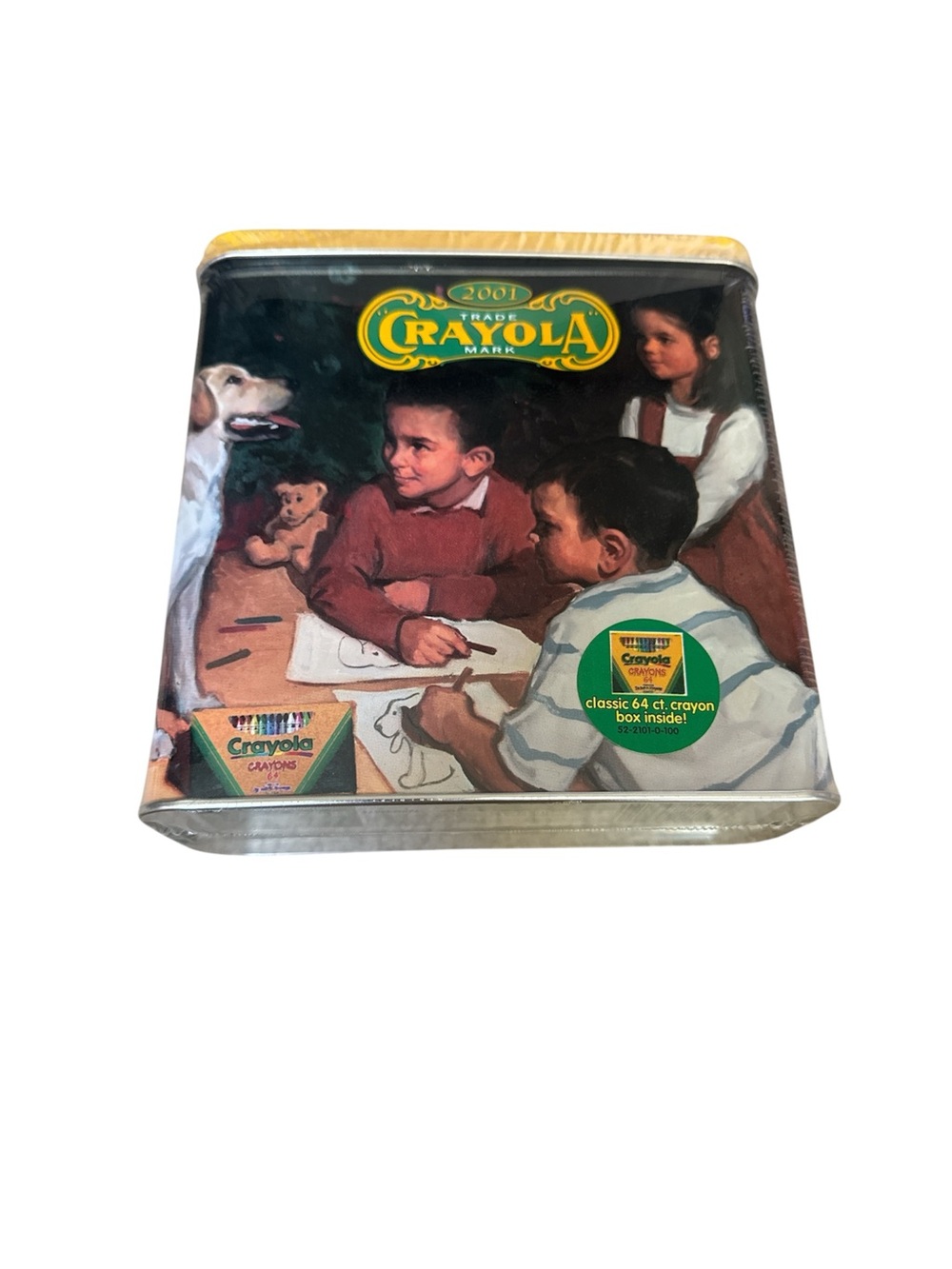 2001 collectors Crayola Crayon Tin